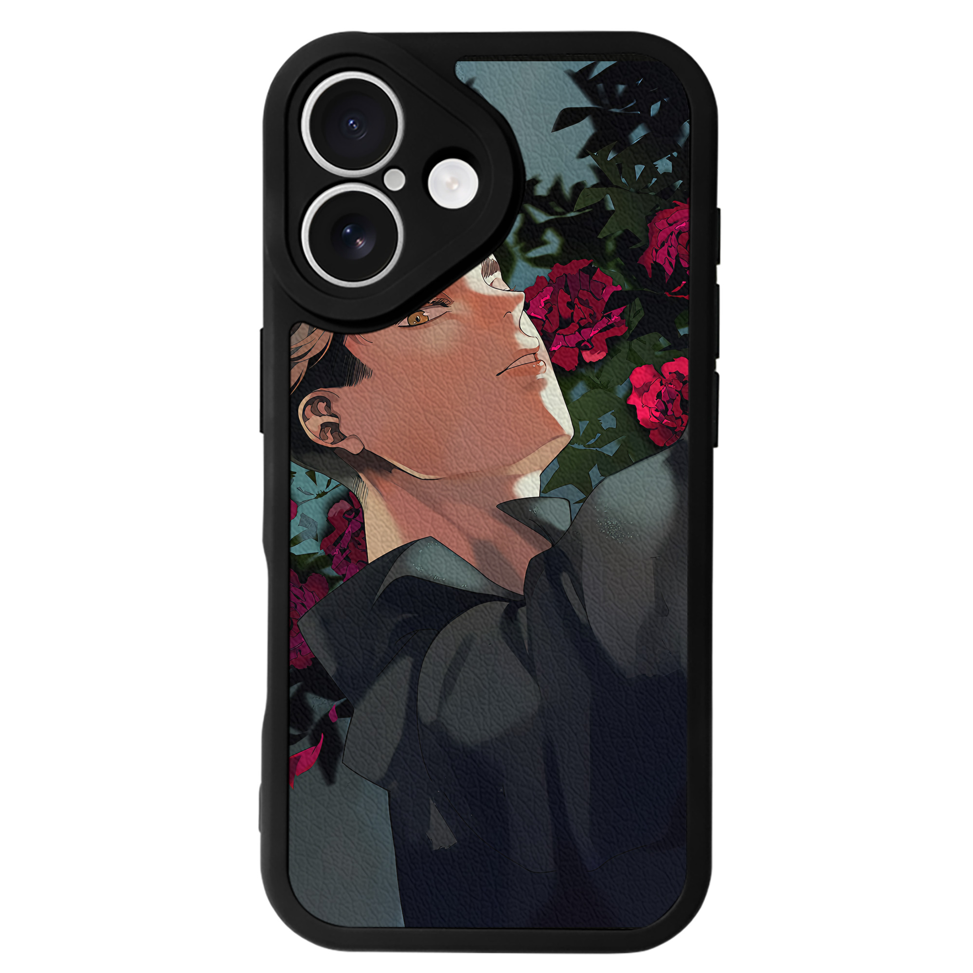 （画像用） ハイキュー!! Haikyu!! 【iPhone 16シリーズ対応】シリコンスマホケース（レザー調） 材質：シリコン